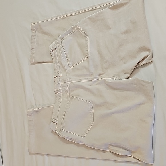 Vintage St. John Sport Bootcut White and Gold Jeans - Size 12 WKC Dog Show - Picture 9 of 12